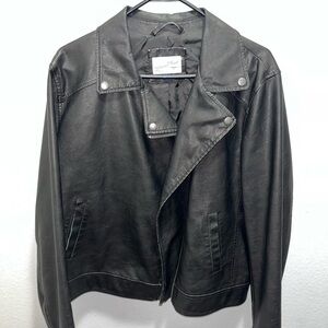 Universal Thread Black Leather Jacket